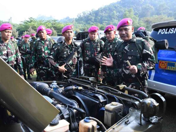 Apel Gabungan, Danbrigif 4 Marinir/BS Tekankan Soliditas dan Karakter JAWARA