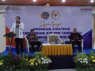 Kementerian ATR/BTN Bersama Anggota Komisi II DPR RI Gelar Sosialisasi Program Strategis Pertanahan