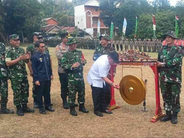 TMMD Ke-129 Resmi Digelar di Balam dan Lampura, Semangat Gotong Royong Kembali Bergelora