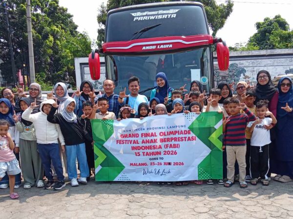 Kontingen Lampung Siap Berlaga di Olimpiade FABI XV Grand Final Tingkat Nasional 2026