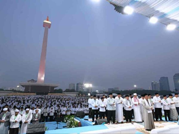 Rektor UIN RIL Hadiri Zikir dan Doa Kebangsaan di Monas