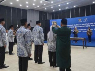 Komisioner KI Pusat 2026–2030 Dikukuhkan, Rektor UIN RIL Dukung Penguatan Tata Kelola Badan Publik