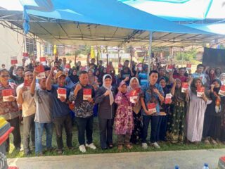 Tanamkan Nilai Kebangsaan, Mardiana Hadirkan PIP-WK di Tengah Warga Taman Jaya
