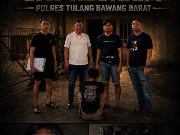 Kabur ke Yogyakarta, Pelaku Kasus Asusila Anak di Bawah Umur Diringkus Polres Tubaba