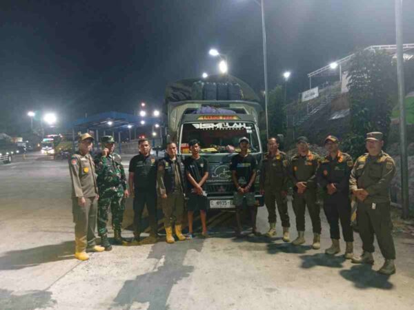 Truk Bawa 10 Ton Gabah Tujuan Jawa Barat Diminta Putar Balik Satpol PP dan Satgas Pangan di Bakauheni