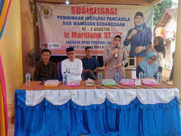 Di Lampung Utara, Mardiana Tekankan Pentingnya Nilai Pancasila di Tengah Arus Informasi