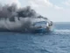 KM Mutiara Sentosa 2 Berpenumpang 232 Orang Terbakar