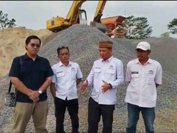 Mutu Pekerjaan Proyek Irigasi Way Rarem Senilai Rp40 Miliar Diragukan