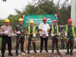 Ground Breaking, Danrem Gatam: Jembatan Perintis Garuda Penghubung Harapan Masa Depan Anak-Anak