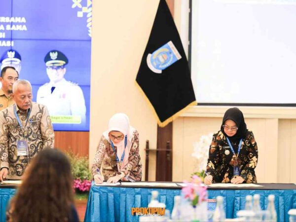 Perkuat Data Pertanahan dan Pajak, Bupati Nanda Tanda Tangani Kerja Sama Replikasi SISGITA