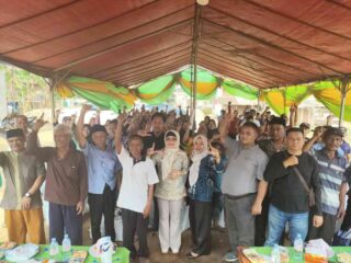 Mardiana Ajak Warga Bumi Raharja Jaga Api Pancasila