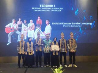 Dua Tahun Beruntun, SMA Al Kautsar Juara Musikalisasi Puisi Nasional