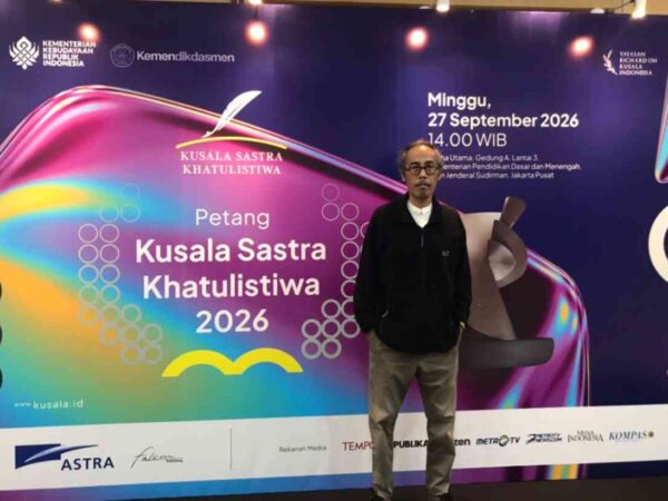 Ari Pahala Raih Kusala Sastra Khatulistiwa 2026, Jejak Panjang Penyair Lampung di Panggung Nasional