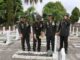 Ziarah HUT Ke-81 TNI, Kasrem Gatam Tabur Bunga di TMP Tanjung Karang