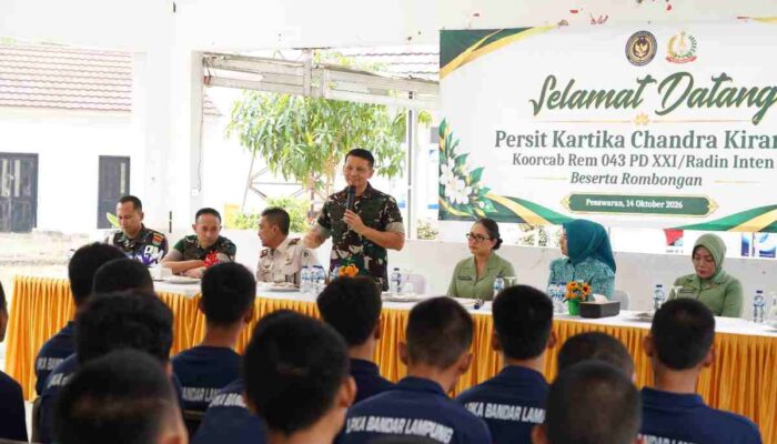 Sambut Sumpah Pemuda, Danrem Gatam Beri Motivasi Anak LPKA