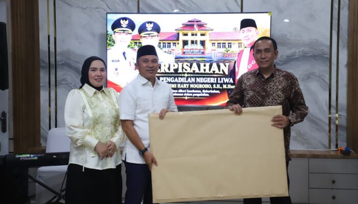 Pindah Tugas ke Pacitan, Ketua PN Liwa Terkesan dengan Keramahan Warga Lambar