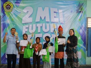 MIN 7 Bandar Lampung Borong Piala Lomba Storytelling SMK 2 Mei Future Fest