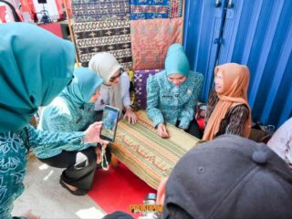 Desa Sungai Langka Jadi Desa Tapis, Perkuat Peran Perempuan