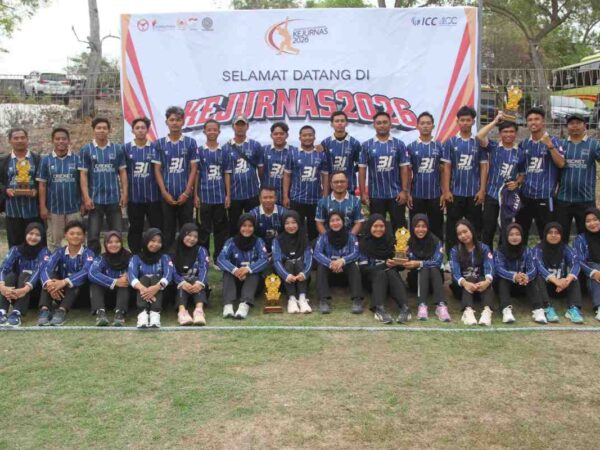 Lampung Borong 6 Medali di Kejurnas Cricket, 5 Atlet Tembus All Stars