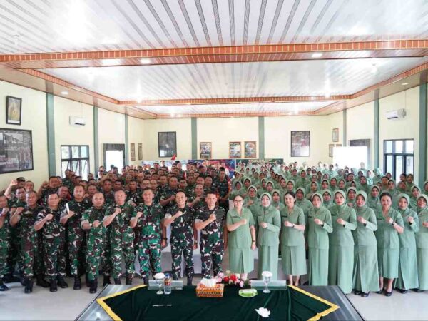 Danrem Gatam Tegaskan Prajurit Harus Peka dan Hadir Untuk Masyarakat 